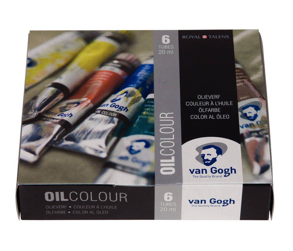 Van Gogh Oil Color Starter Set, 6x20ml Tubes