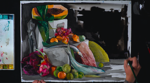 Nick Runge w/ Justin Daashuur Hopkins | "Still Life Painting In Watercolor"
