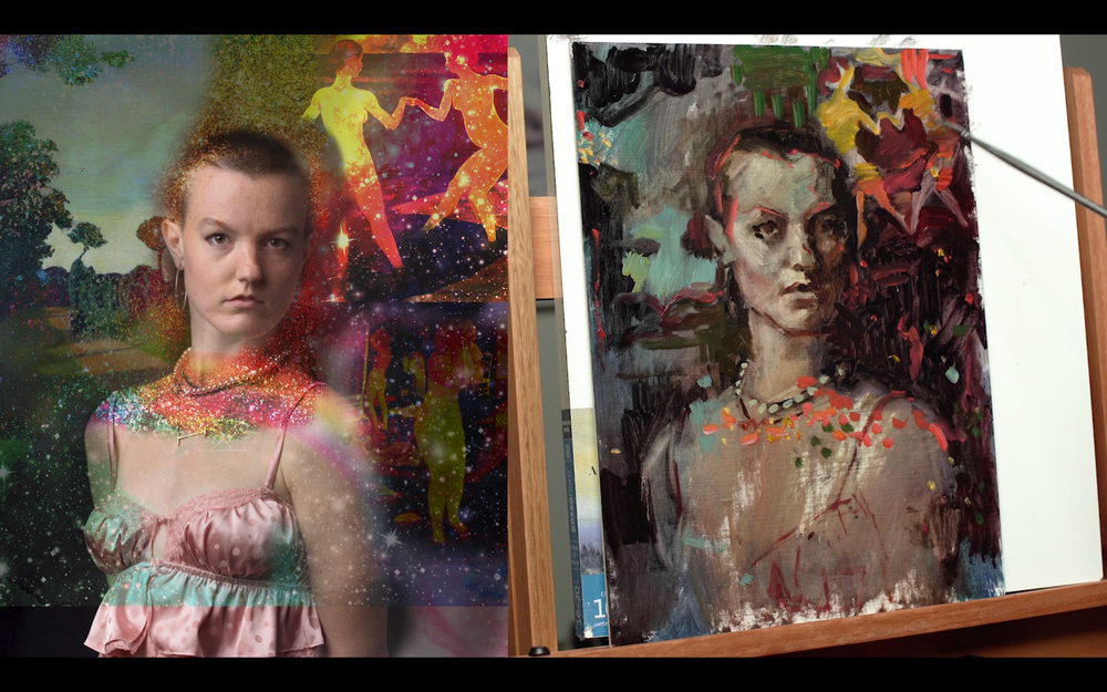 Natalia Fabia | "Vibrant Oil Portraiture"