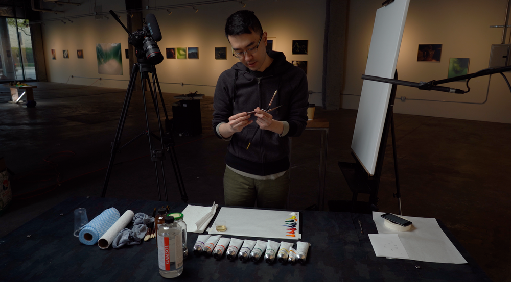 Steve Kim | “Exploring Process Through Oil Paint and Digital Media”