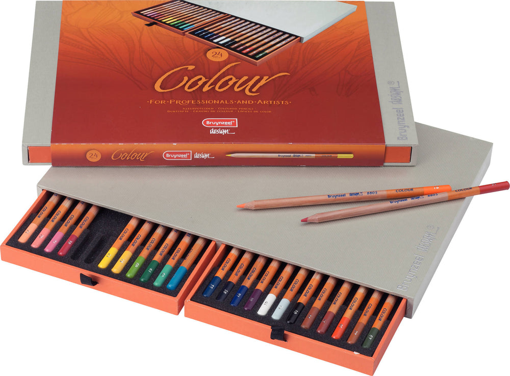 Bruynzeel Design Color Pencils - Box 24