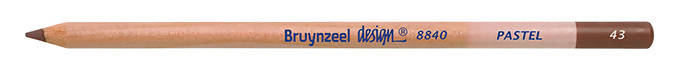 Bruynzeel Design Pastel Dark Brown Pencils